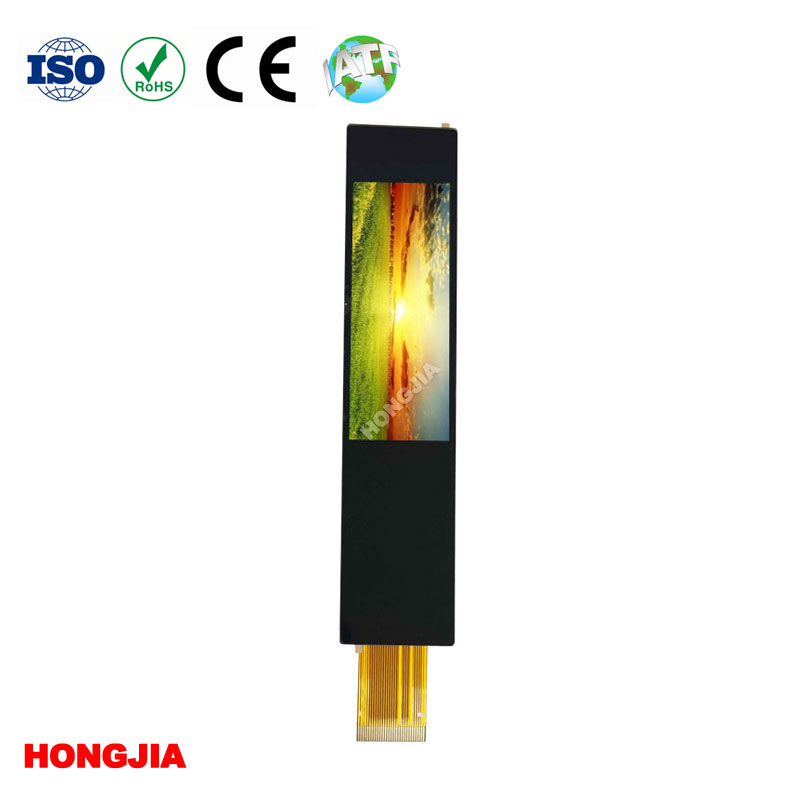 LCD de faixa de 2,3 polegadas de comprimento com toque