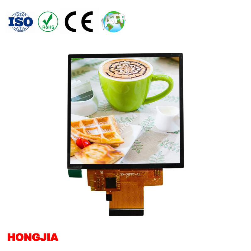 2. LCD quadrado de 73 polegadas com toque
