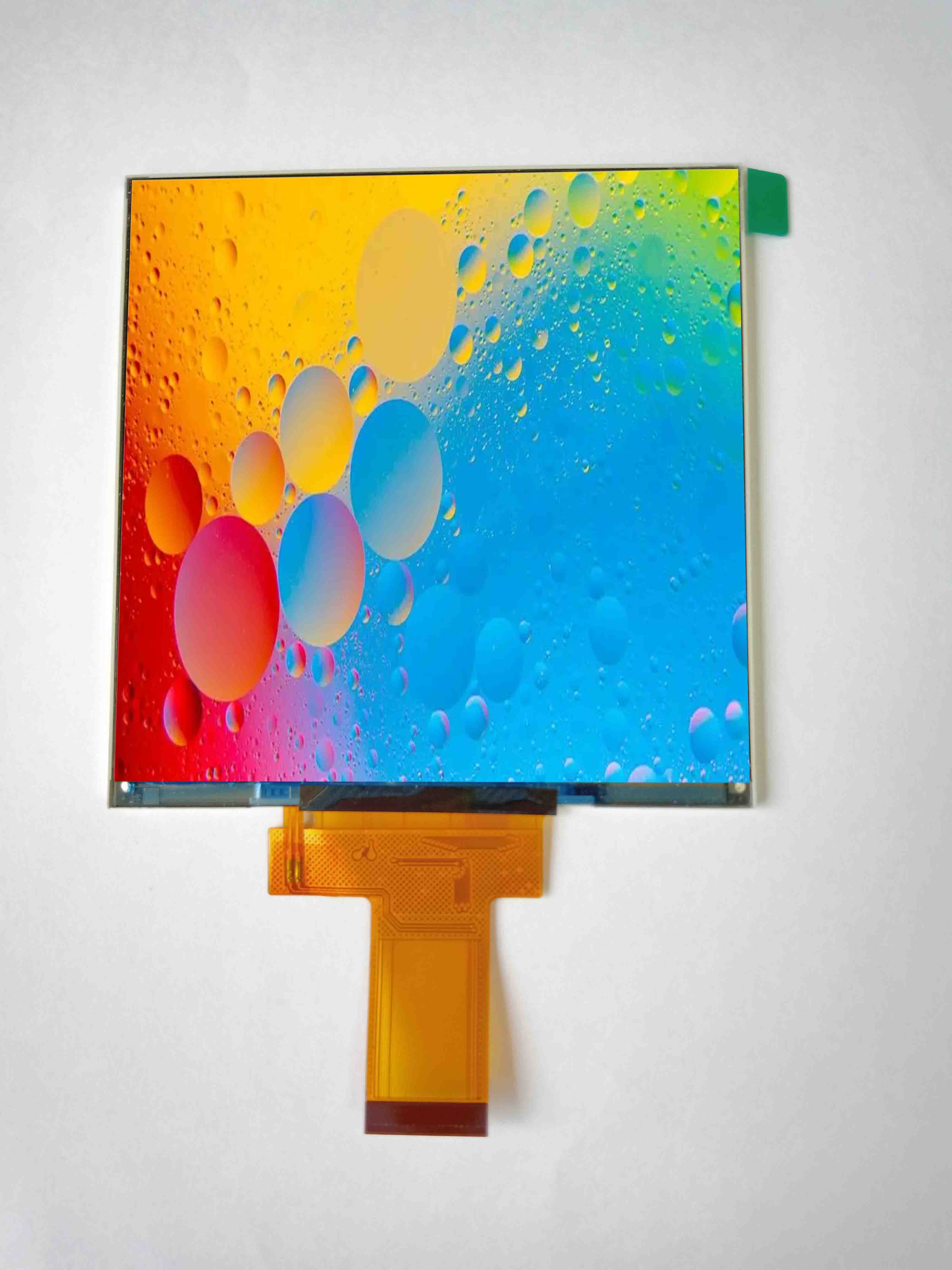 Tela LCD quadrada de 3,92 polegadas com resolução 320 * 320, suporta interfaces MCU/SPI, adequada para microcontroladores