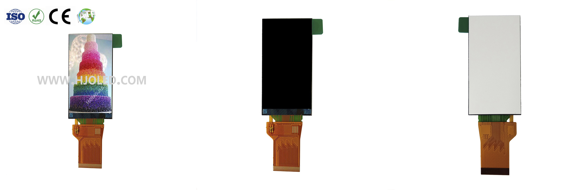 Tela em formato de barra de 1,9 polegadas: tela pequena, grandes usos