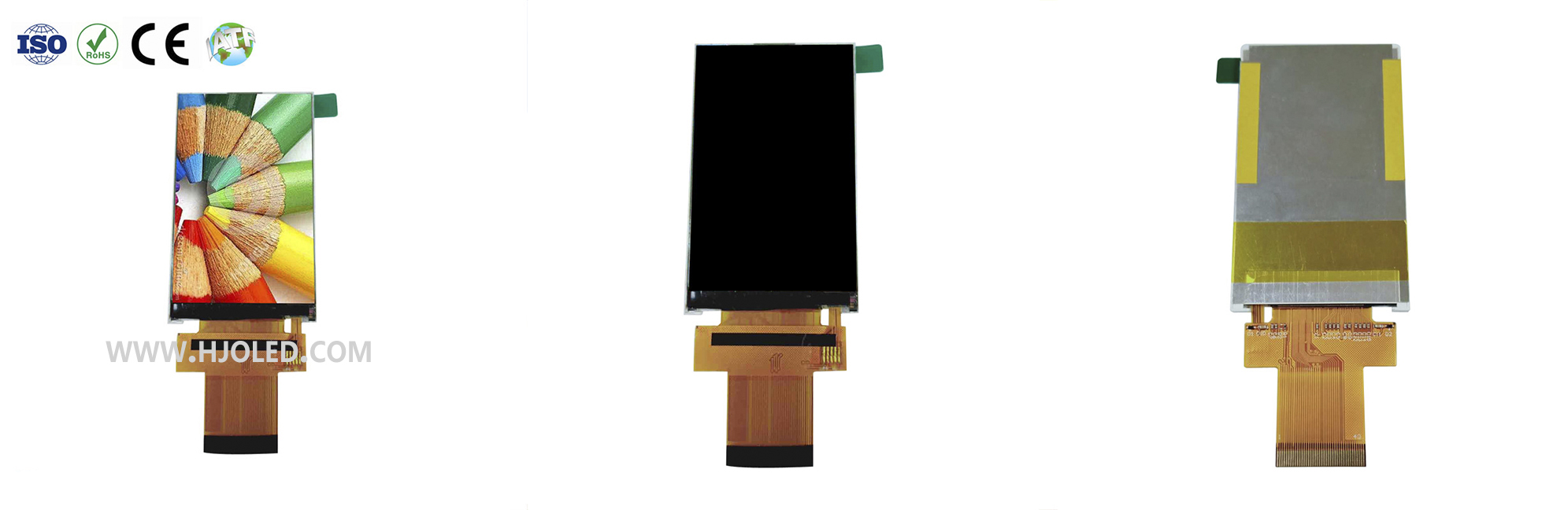 Tela LCD de 2,8 polegadas com resolução 240x400 e interface SPI/MCU: aplicação em microcontroladores