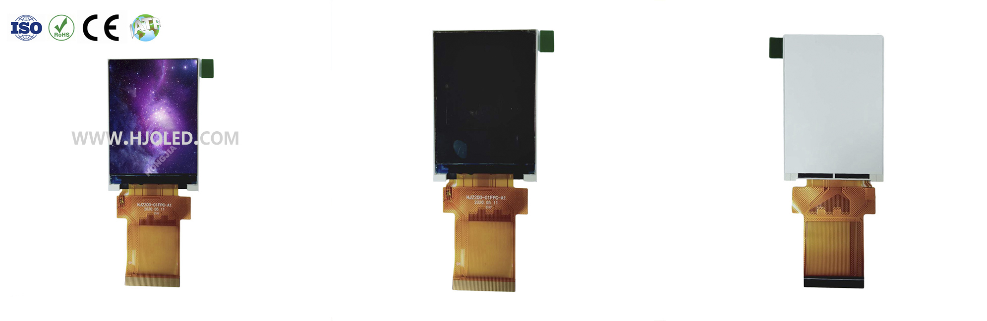 Entre telas LCD de 2,4 polegadas e 2,8 polegadas, a tela LCD 240*320 de 2,2 polegadas tem um tamanho clássico