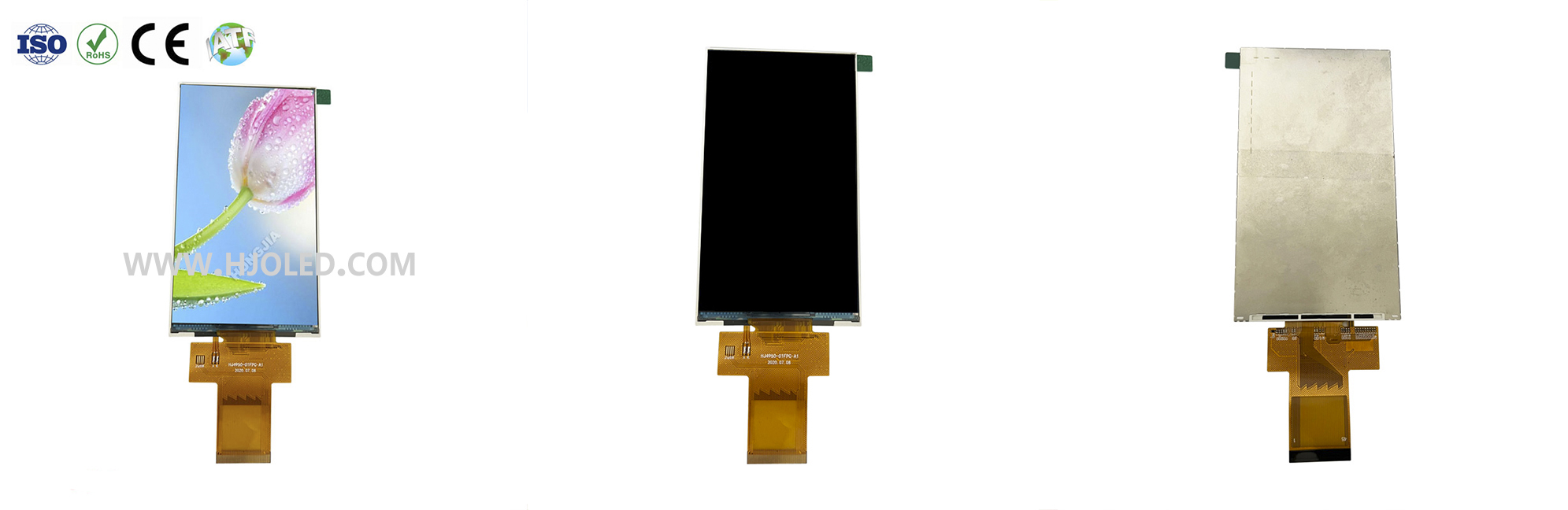Tela em destaque de hoje: tela LCD IPS de 5 polegadas, tela vertical, resolução 480 * 854, suporta interfaces MIPI e RGB, proporção de aspecto 16: 9