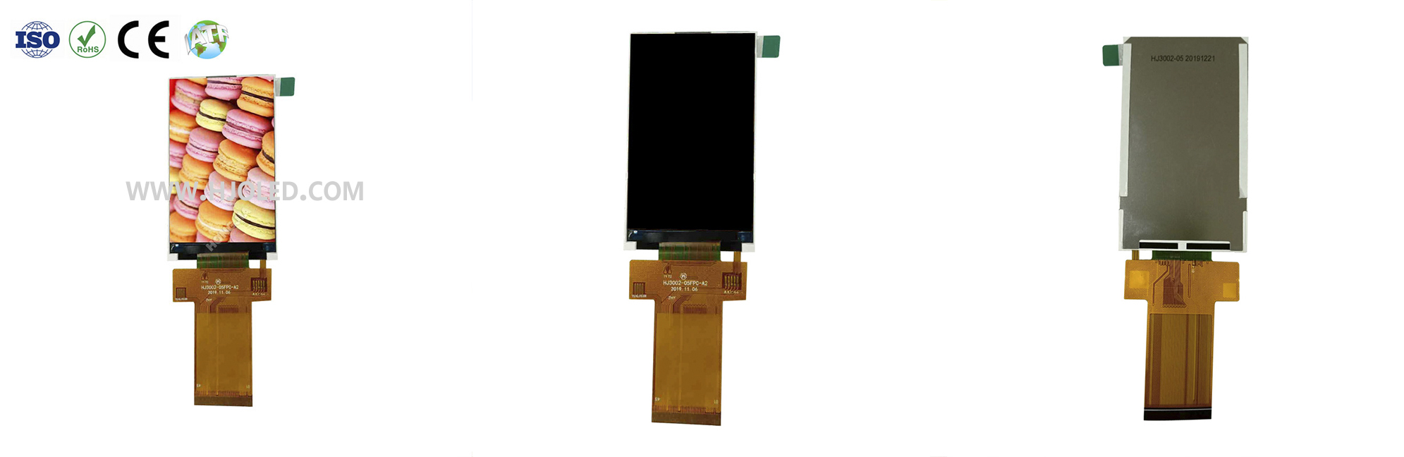 Tela LCD IPS de 3,0 polegadas com resolução de 240 * 400, suporta interface SPI / MCU, fornecimento de longo prazo