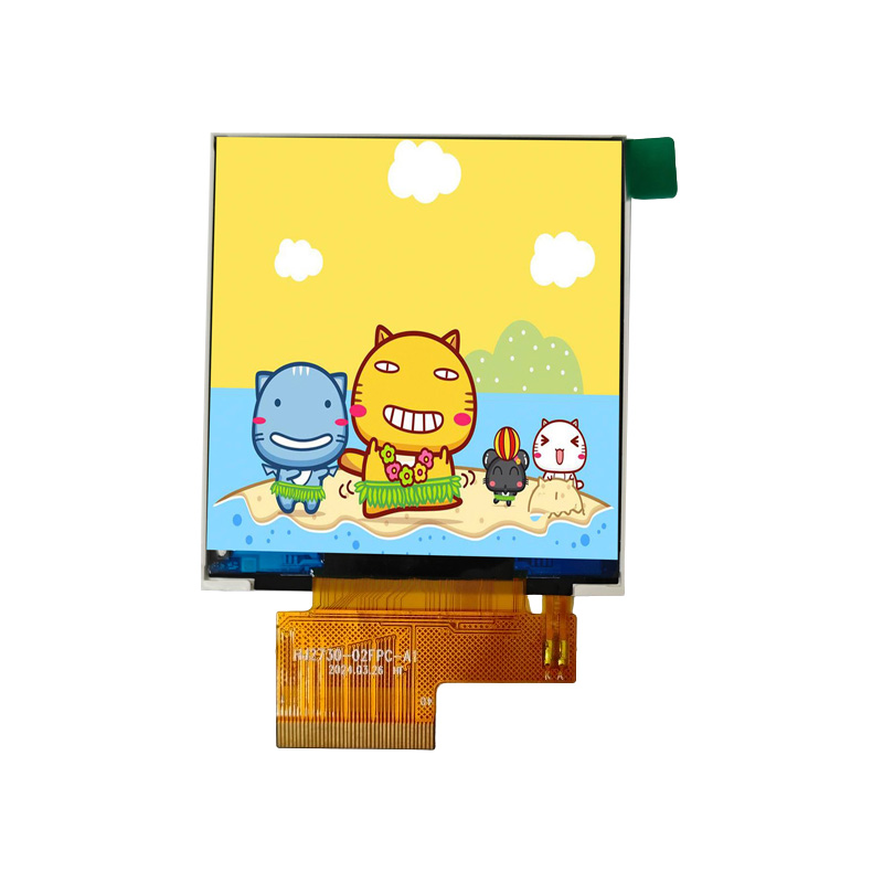 Tela LCD quadrada de 2,73 polegadas (resolução 320x320) — Interface RGB padrão de 40 pinos