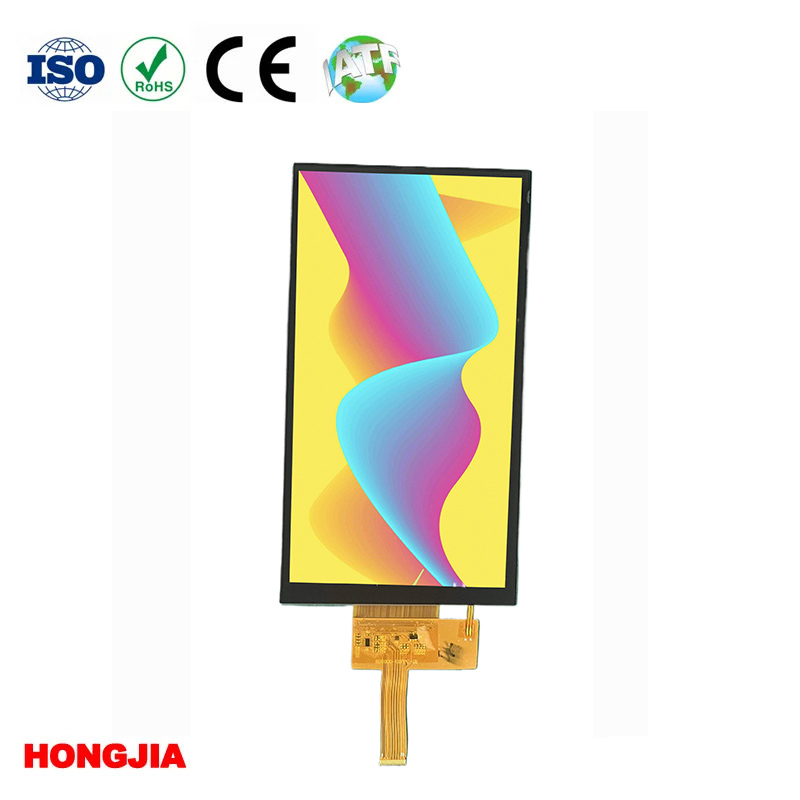 Tela sensível ao toque IPS In-Cell de 6,9 ​​polegadas para termostatos Dual-86 com resolução de 720x1440