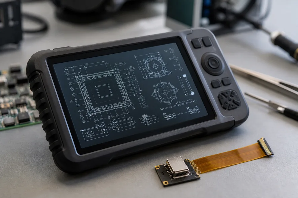 2026 Módulo IPS TFT LCD de 3,17 polegadas: Seleção de display MIPI 1024 × 768 para equipamentos compactos
