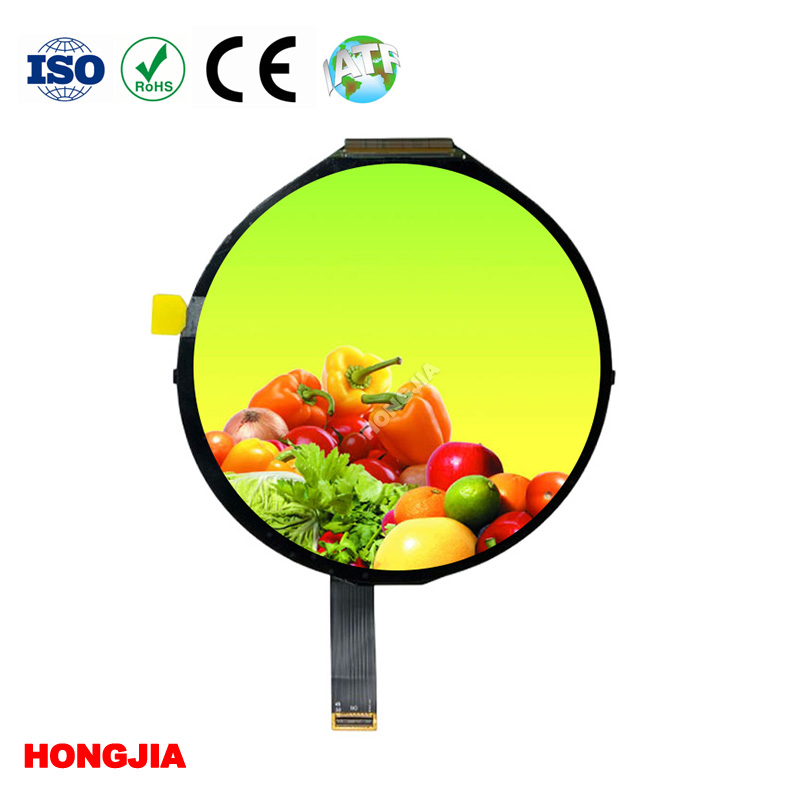 Lcd redondo de 5 polegadas 1080*1080 MIPI